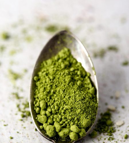 close up view condiment powder concept